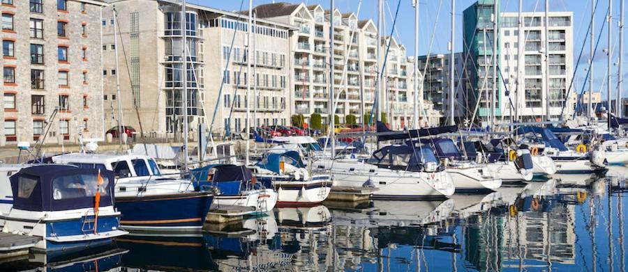 Ocean Crescent Plymouth City Centre Penthouse Level Apartment Exterior foto